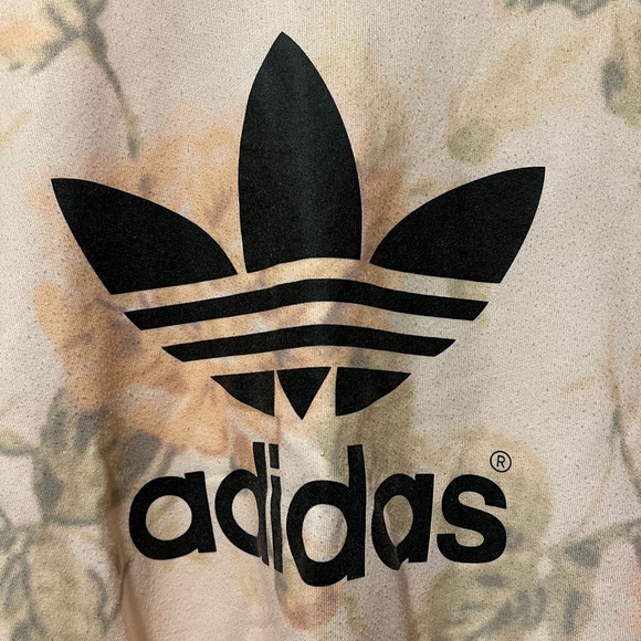 Adidas Floral Sweatshirt - Picture 2 of 5